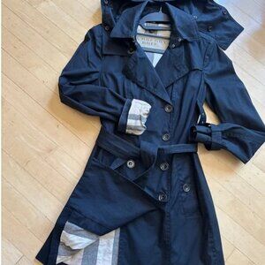 Burberry Brit black trench coat, 2   GD1110